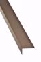 Image sur Equerre d'escalier 28x50mm longueur 135cm bronze clair autocollante