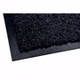 Bild von Schmutzfangmatte 40x60cm schwarz Fußmatte Türmatte Sauberlaufmatte schlicht