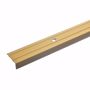 Picture of Angle profile gold 100 cm - 24.5 mm wide including screws and dowels aluminium