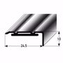Bild von Aluminium Stufenkanten-Profil - 100cm x 24,5mm - bronze-dunkel selbstklebend