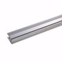 Picture of 90cm end profile stainless steel colored 21 x 11-15mm drilled