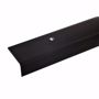 Picture of 23x40mm stair angle 100cm long bronze dark drilled