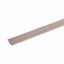 Picture of Transition profile 100cm bronze bright 24,5 x 1,25mm self-adhesive aluminium carpet rail