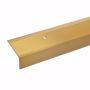 Picture of 28x50mm stair angle 100cm long gold drilled