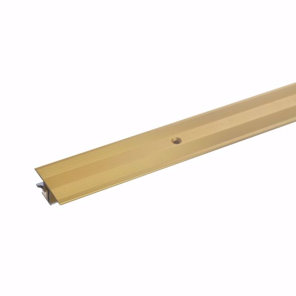 Picture of Transition profile 135cm gold 33 x 7-15mm drilled
