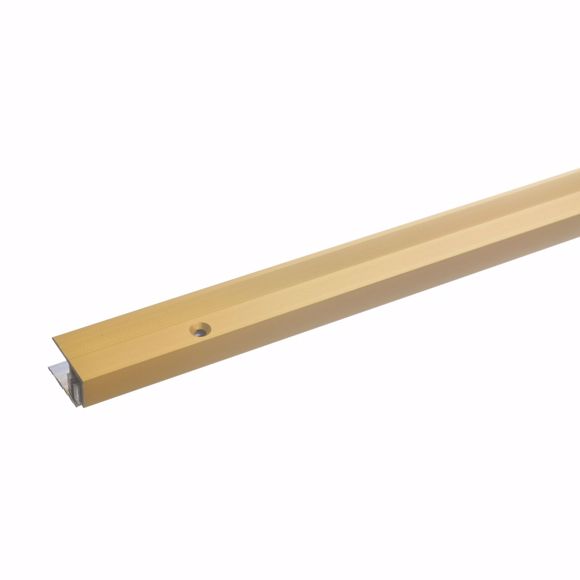 Picture of 135cm gold end profile 21 x 7-15mm drilled