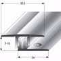 Image sur Profilé de transition en aluminium 2 parties - 100cm 7-10mm bronze clair