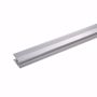 Picture of Wall end profile 90cm stainless steel coloured 21,5 x 7-10mm drilled end profile aluminium