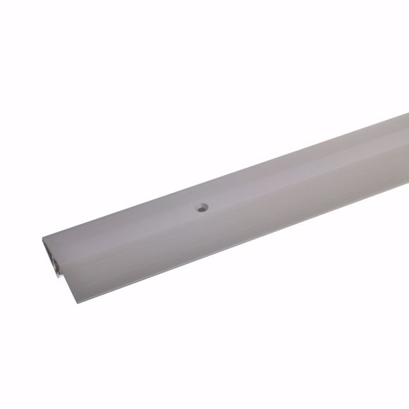 Picture of Aluminium height adjustment profile 100cm stainless steel coloured 5-9mm