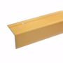 Picture of Step edge profile - 170cm x 55x69mm - gold drilled