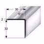 Bild von Treppenwinkel Kantenprofil Kantenschutz Aluminium gebohrt silber 32x30mm 100cm