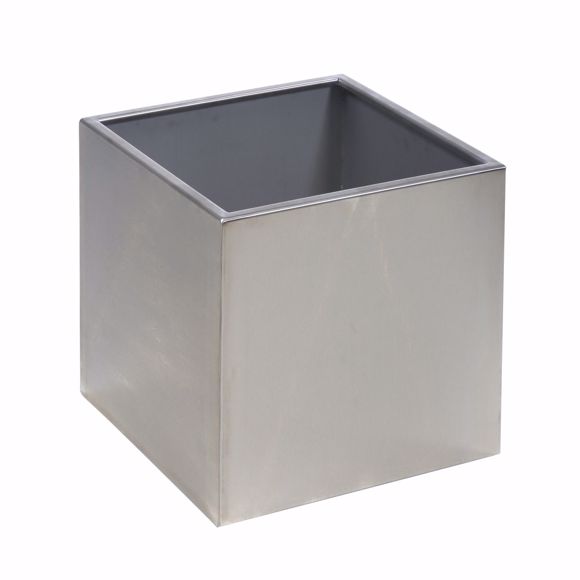Picture of Stainless steel flowerpot 40x40x40cm * Frostproof * Weatherproof