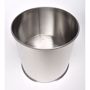 Picture of Stainless steel flowerpot round 35cm * Frostproof * Weatherproof * Stainless * High quality flower p