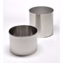 Picture of Stainless steel flowerpot round 35cm * Frostproof * Weatherproof * Stainless * High quality flower p