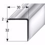 Bild von Treppenwinkel Kantenprofil Kantenschutz Alu selbstklebend silber 32x30mm 100cm