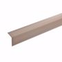 Picture of Aluminium stair angle profile - bronze light - 100cm 42x30mm self-adhesive