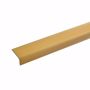 Picture of Aluminium stair angle profile - gold - 100cm 23x40mm self-adhesive