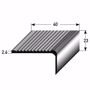 Picture of Aluminium stair angle profile - bronze light - 100cm 23x40mm self-adhesive
