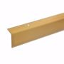 Picture of 52x30mm stair angle 135cm long gold drilled
