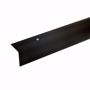 Picture of 42x40mm stair angle 100cm long bronze dark drilled
