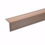 Picture of 42x40mm stair angle 135cm long bronze light self-adhesive