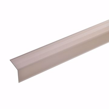 Treppenwinkel Kantenprofil Kantenschutz Alu selbstklebend silber 32x30mm 100cm 