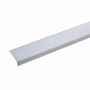 Picture of Aluminium stair angle profile - silver - 170cm 15x40mm self-adhesive