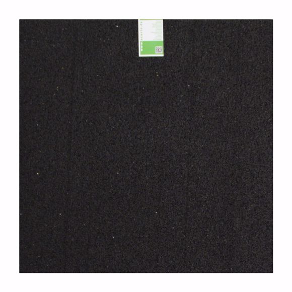 Image sur Tapis de protection antivibratoire - granulé de caoutchouc - 60x60x1cm