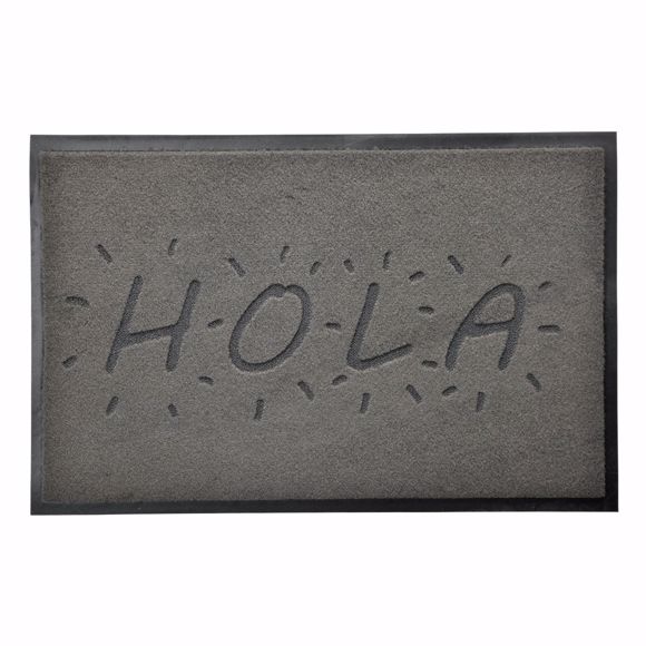 Image sur Tapis anti-poussière HOLA gris 40x60cm