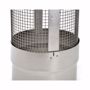 Picture of Stainless steel chimney cover 100mm with spark protection grille