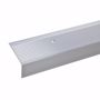 Picture of 28x50mm stair angle 135cm silver drilled aluminium edge profile edge protection