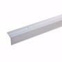Bild von Treppenwinkel Kantenprofil Kantenschutz Aluminium gebohrt silber 32x30mm 270cm
