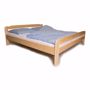 Bild von Doppelbett ohne Lattenrost aus Kiefer massiv - 140x200 cm Massivholz Schlafmöbel