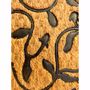 Picture of Kokosmatte Fußmatte 45x75x1cm braun schwarz - Hochwertiger Kokos Fußabtreter ideal für den Außenbere