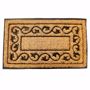 Bild von Kokosmatte Fußmatte 45x75x2cm braun schwarz - Hochwertiger Kokos Fußabtreter ideal für den Außenbere