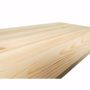 Bild von Kiefer Massivholzplatte Holzplatte Leimholzplatte Möbelbauplatte Regalbau massiv 55x35x1,5cm